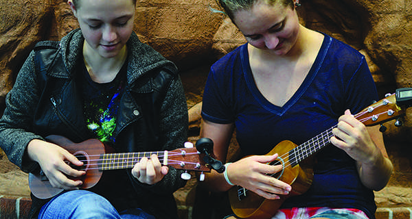 Cant Help Playing The Ukulele